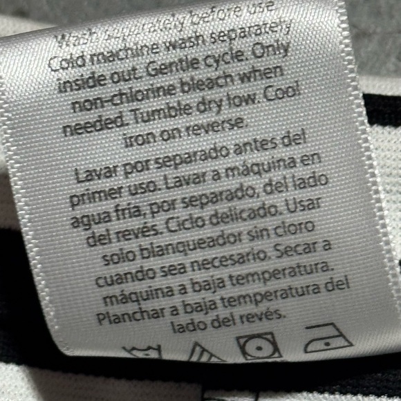 Serra Black and White Striped Cardigan - Picture 4 of 5